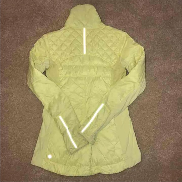Lululemon neon down pullover